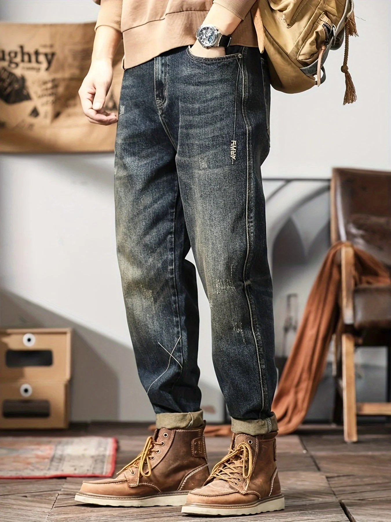 Logan - Pantalon en denim décontracté – Image 2