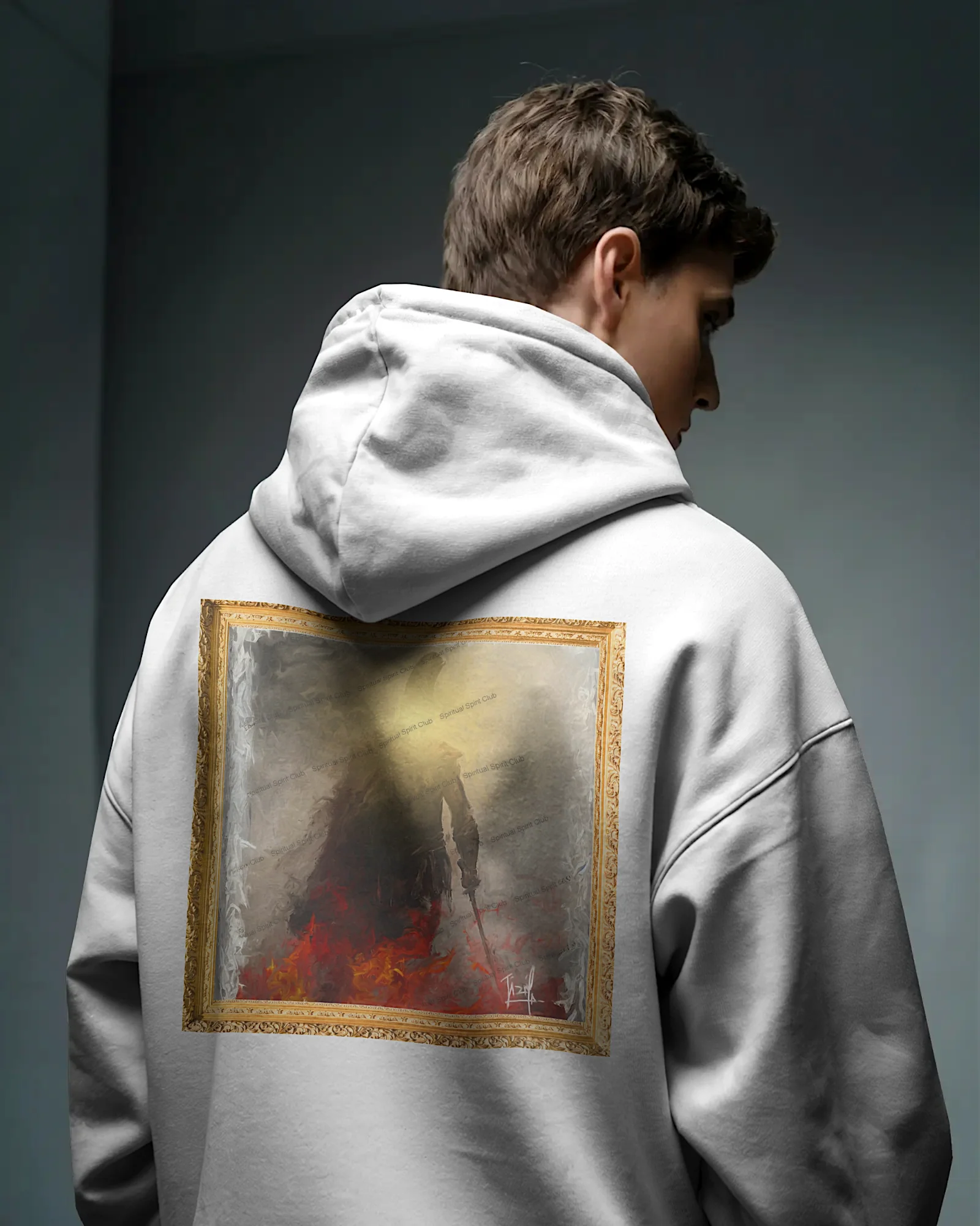 Sweat à capuche Oversize HOMME La CONQUÊTE – Image 2