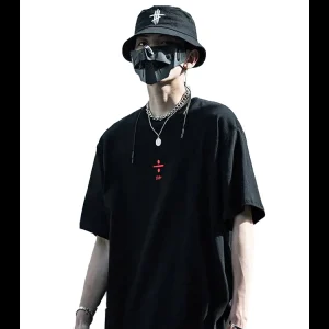 Tee shirt techwear noir