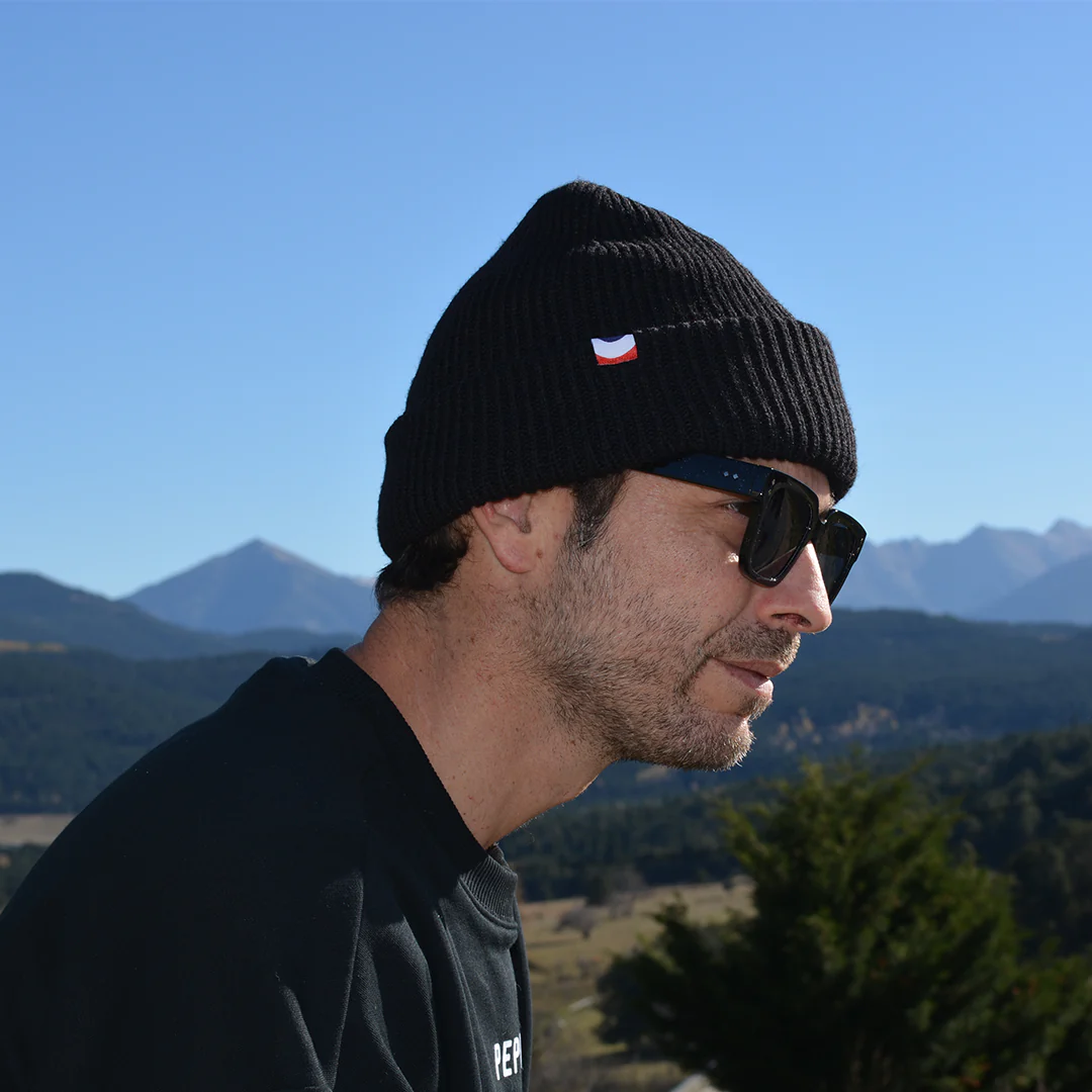 Bonnet Coupe-Vent Adulte Noir – Image 5