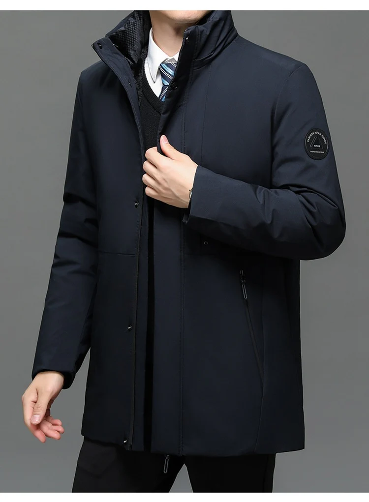 Veste Épaisse en Coton pour Hommes – Image 3