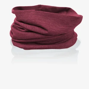 Cache-Cou double 100 % Mérinos Terra-Rosa