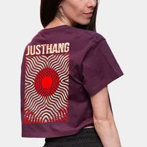 JUST HANG - Crop Top "Japan Graph"