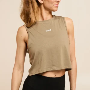 Muscle Crop Tank Aloe