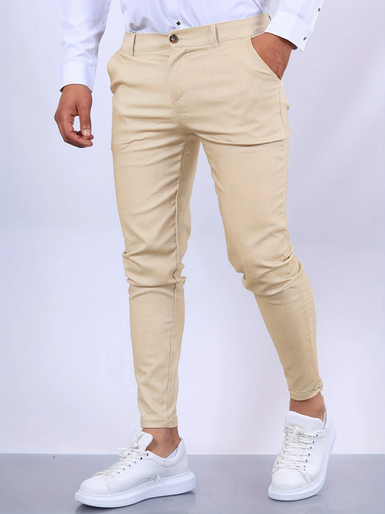 Pantalon d'affaires slim pour hommes | Trouser – Image 4