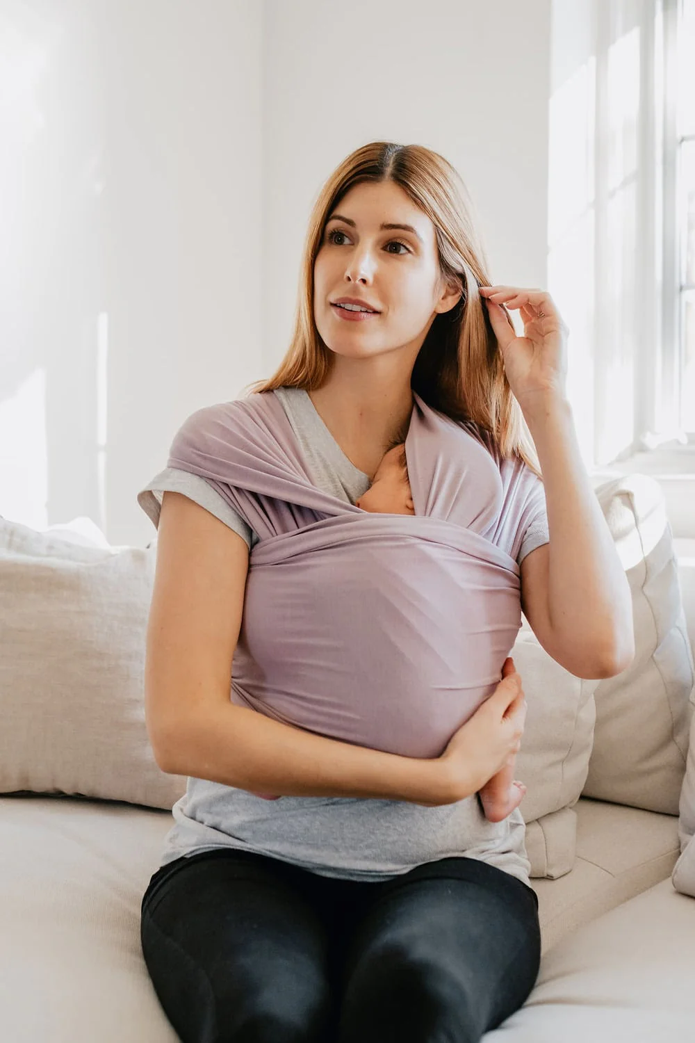 Zak & Zoé - Écharpe - Lilas – Image 2