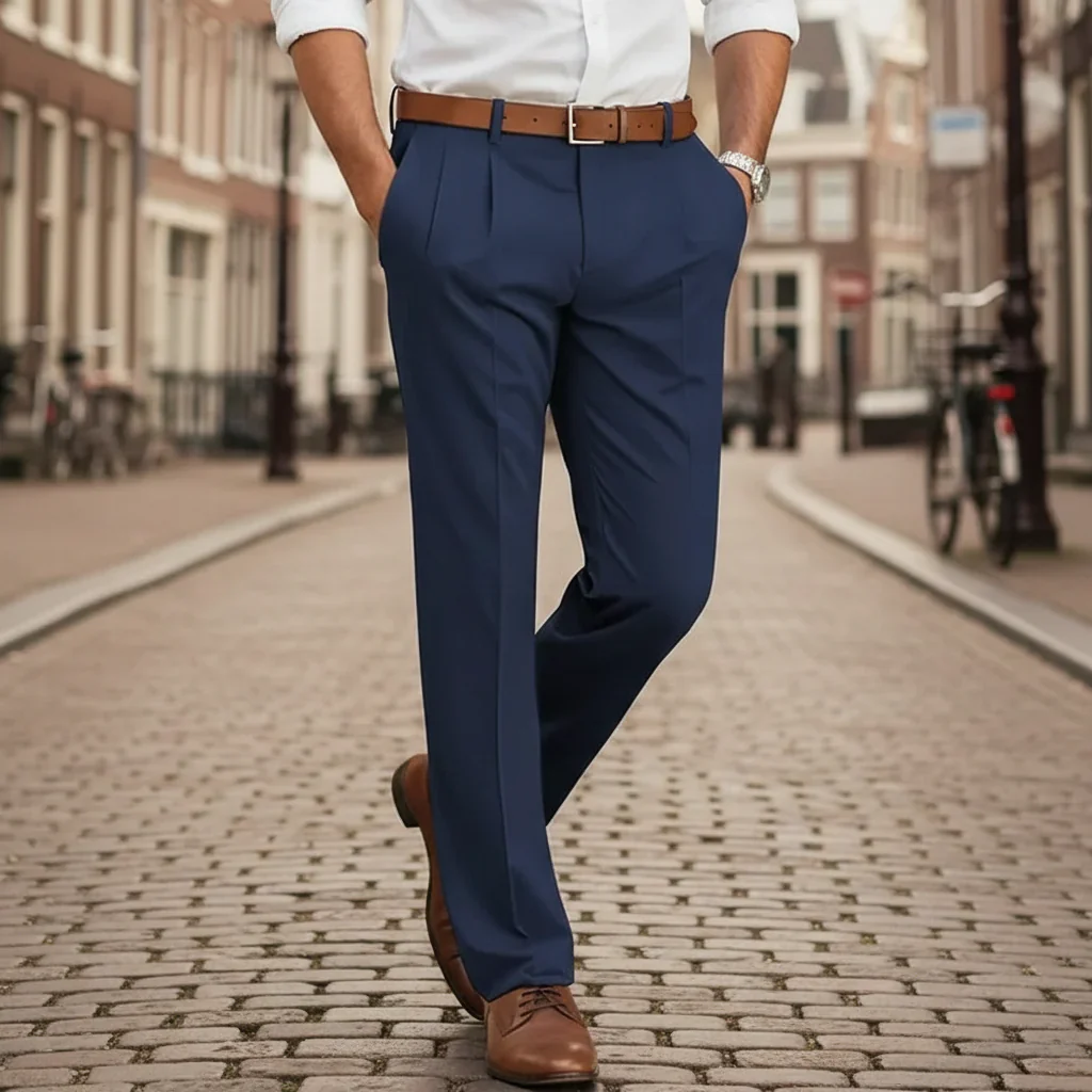 Pantalon slim décontracté pour homme | Business – Image 3