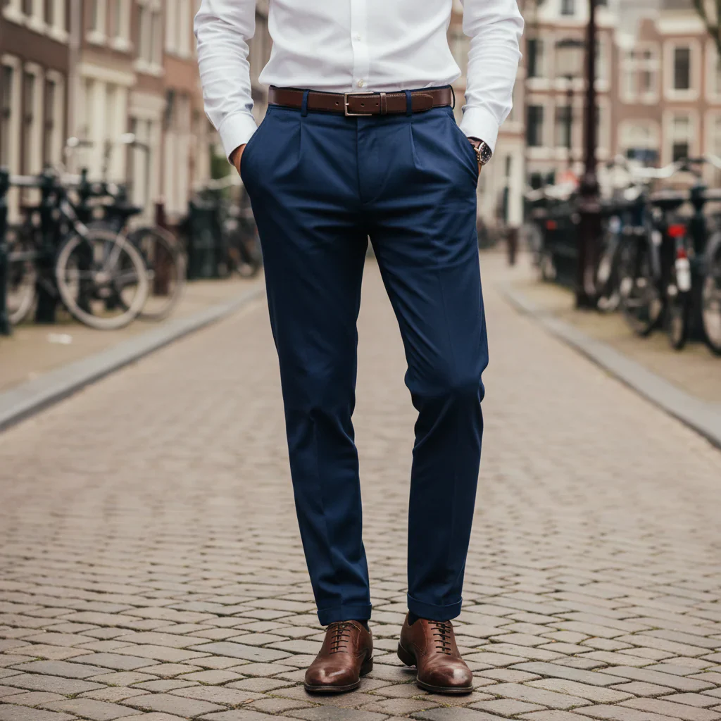 Pantalon slim décontracté pour homme | Business