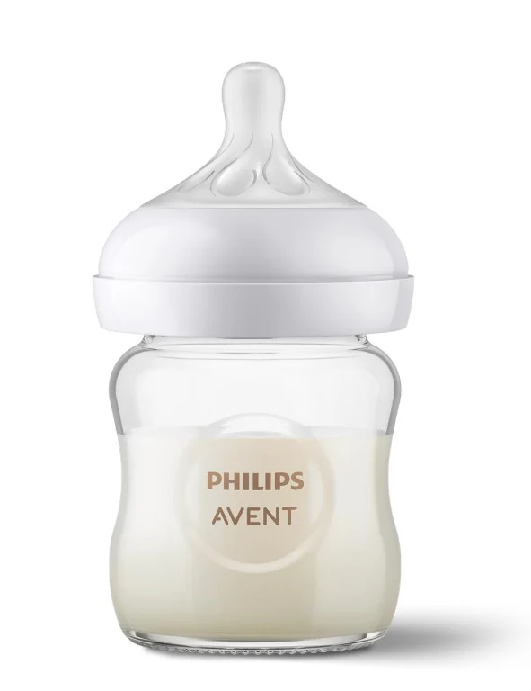 Philips Avent - Biberon en verre Natural Response 4oz