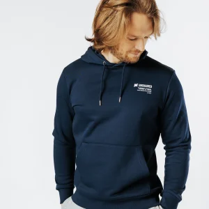 HOODIE ICONIC MIXTE bleu marine