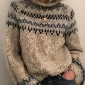 Chandail nordique pour femmes | Chaud