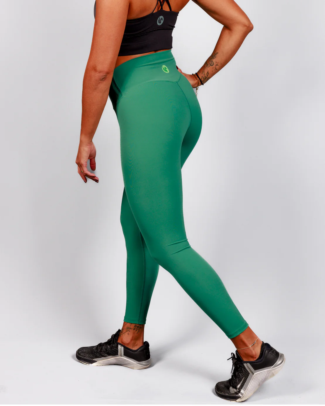 Legging recyclé vert – Image 3