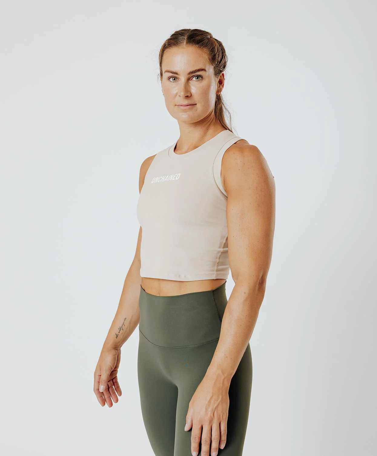 MUSCLE CROP TANK SKIN