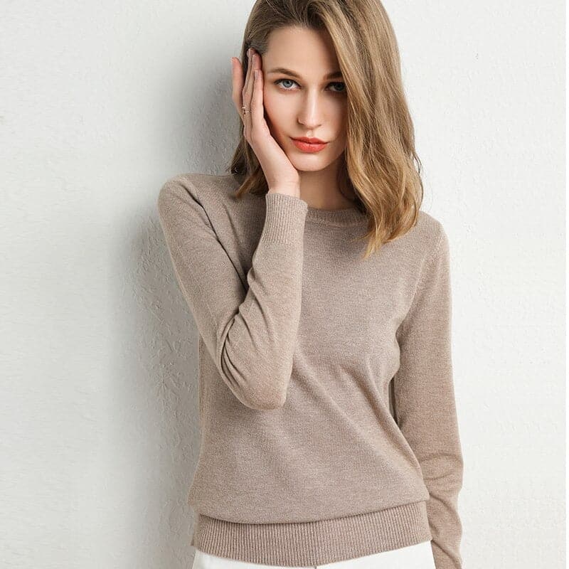 Pull en laine douce pour femme | Chaud – Image 4