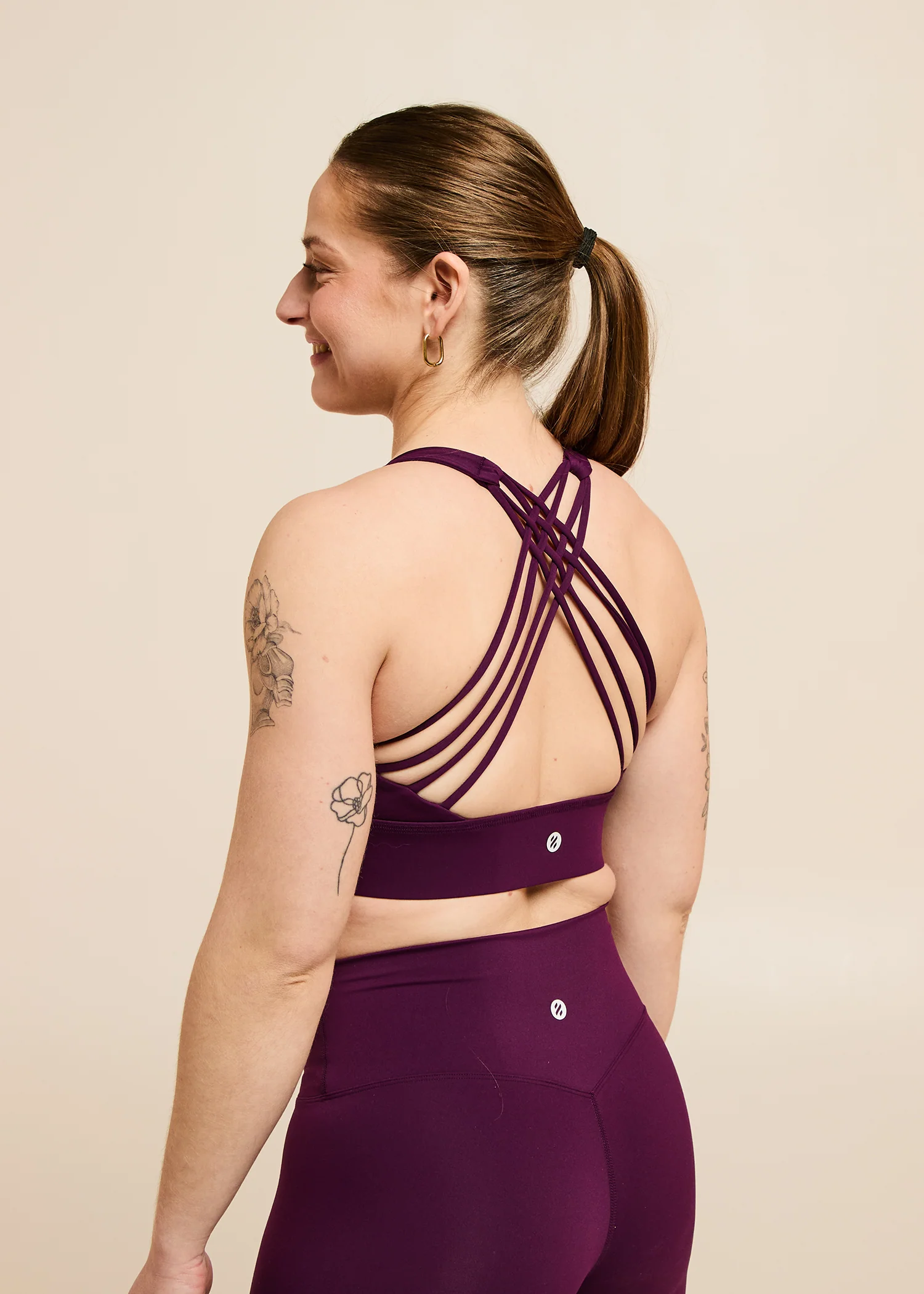 Brassière New Wave Plum (Édition Limitée) – Image 2