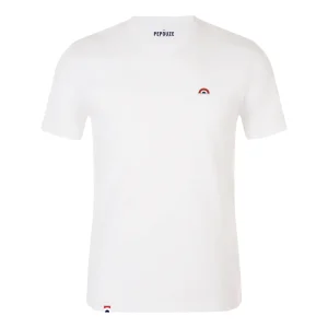 Tee-Shirt Enfant Arc-en-Ciel Blanc