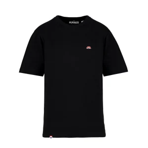 Tee-Shirt Homme Oversize Arc-en-Ciel Noir