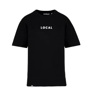 Tee-Shirt Homme Oversize Local Noir Blanc
