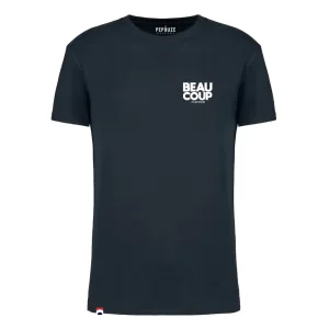 Tee-Shirt Adulte Beau Coup d'Amour Bleu Blanc