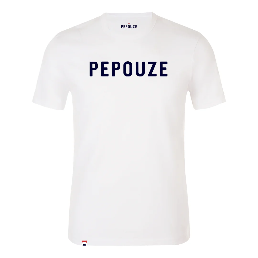 Tee-Shirt Adulte Pepouze Blanc Bleu – Image 2