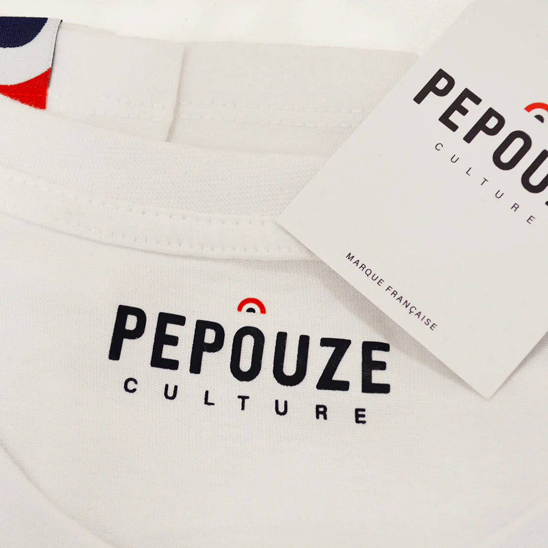 Tee-Shirt Adulte Pepouze Blanc Bleu – Image 6