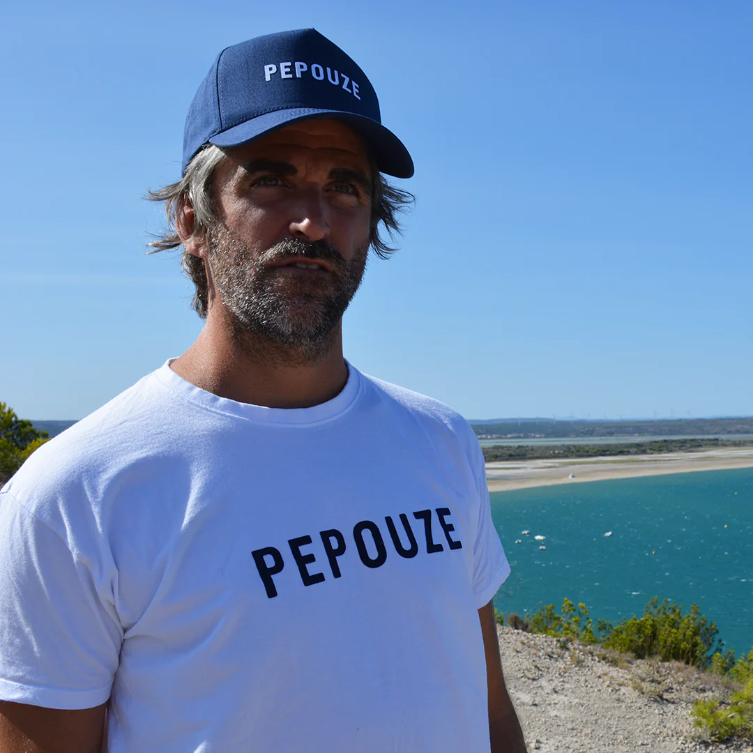 Tee-Shirt Adulte Pepouze Blanc Bleu – Image 7