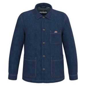 Veste Denim Adulte Arc-en-Ciel