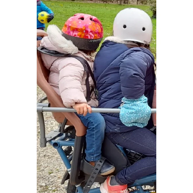 Petits Manchons Enfant Pour Vélo Longtail - Gaston – Image 2