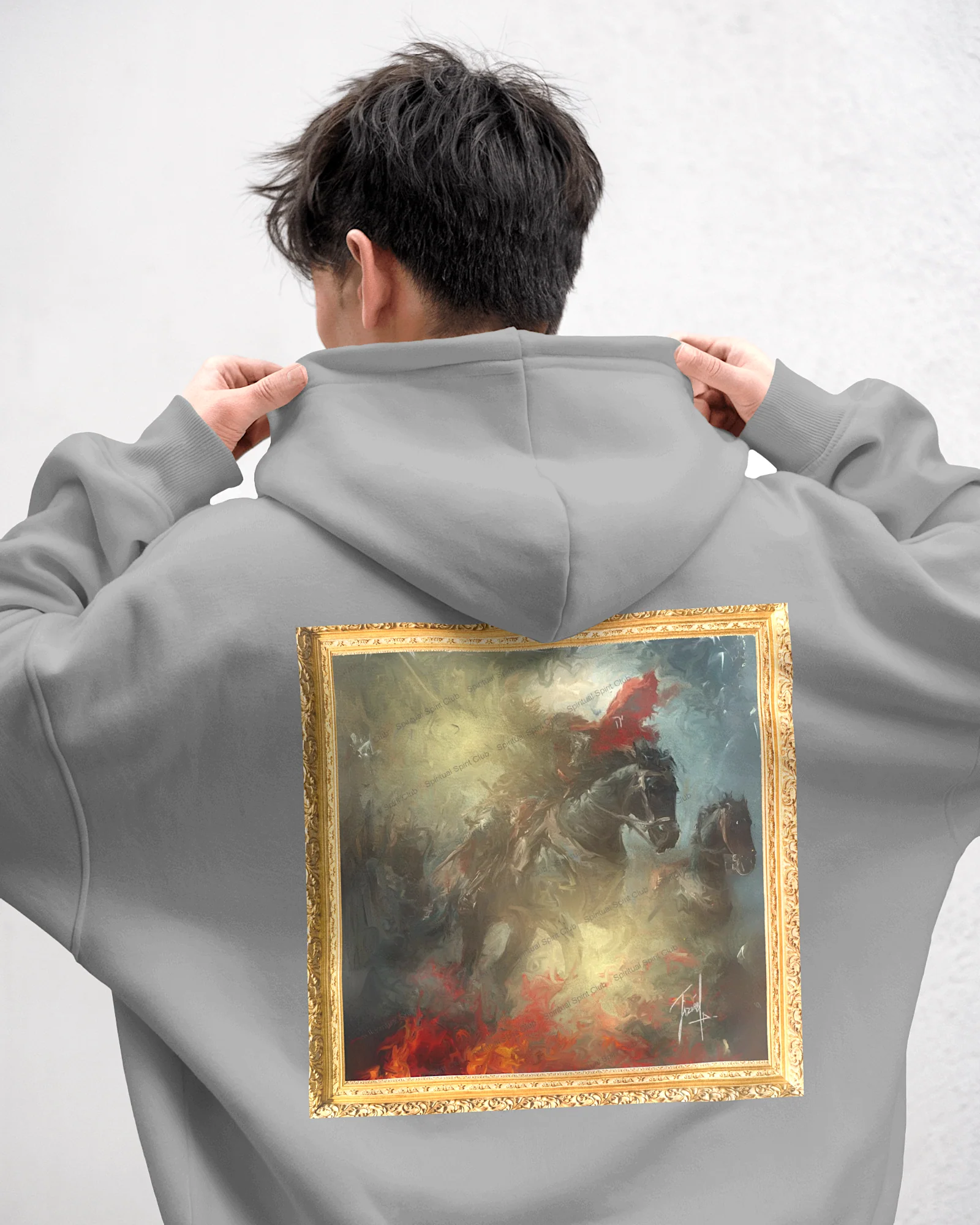 Sweat à capuche Oversize HOMME La CONQUÊTE – Image 6