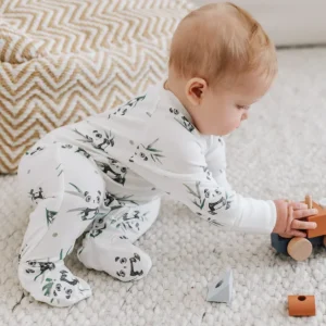 Perlimpinpin - Pyjama en bambou - Pandas