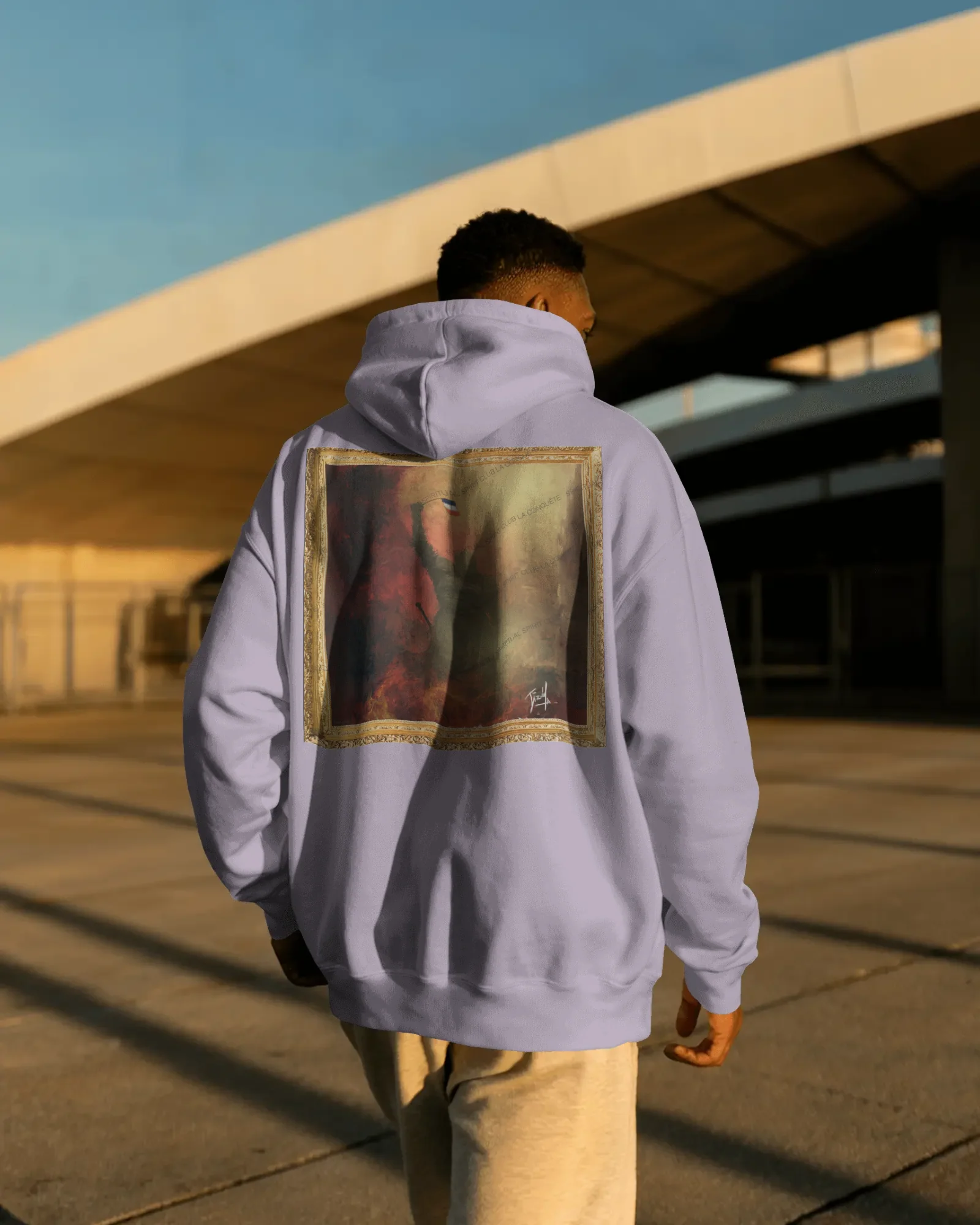 Sweat à capuche Oversize HOMME La CONQUÊTE – Image 5