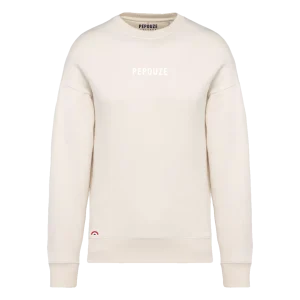 Sweat Adulte Pepouze Ivoire Blanc