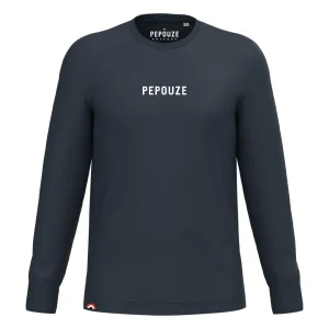 Tee-Shirt Manches Longues Adulte Pepouze Bleu Marine