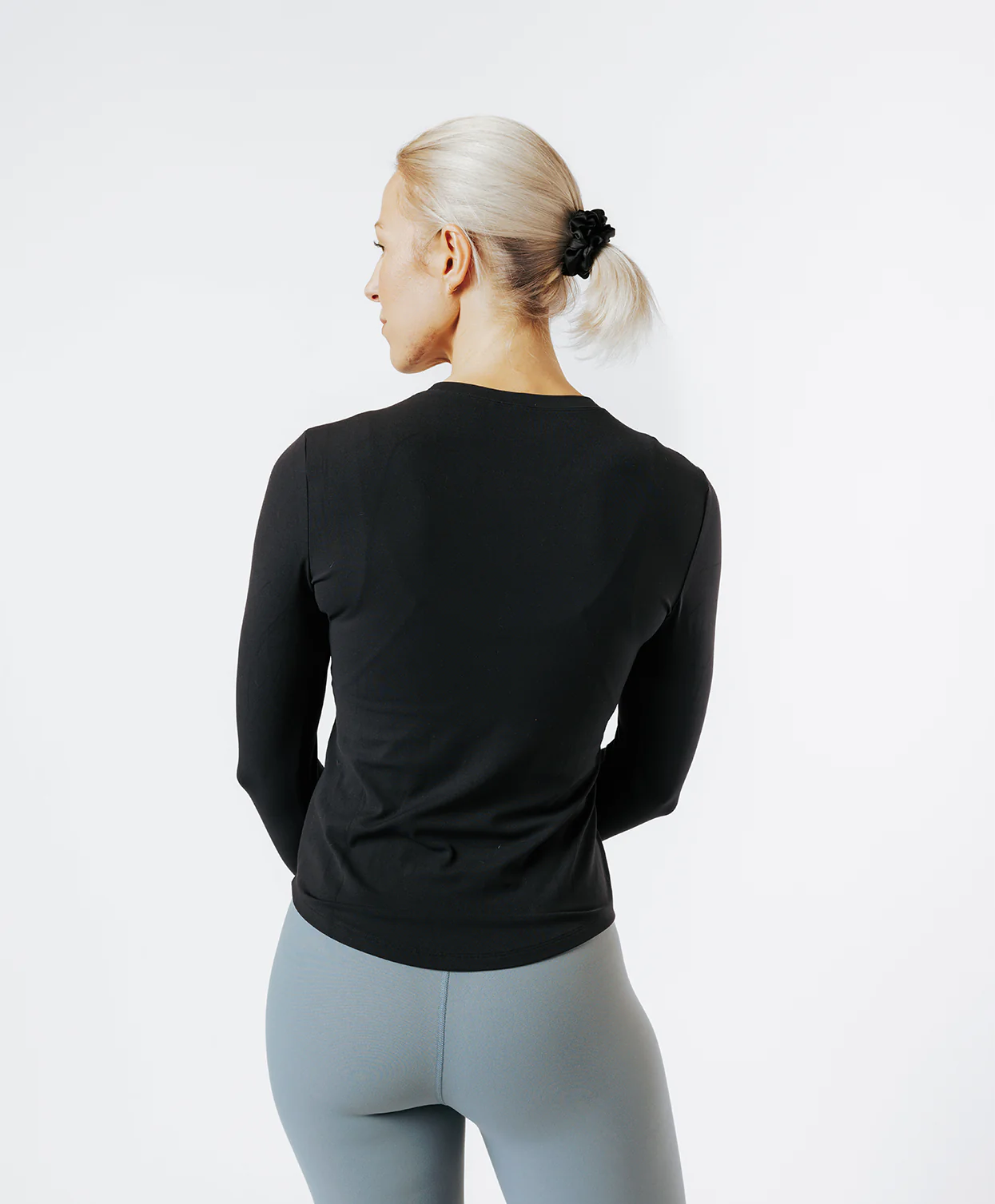 T-SHIRT LIFTER long sleeves noir – Image 3