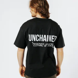 T-SHIRT OVERSIZE ICONIC MIXTE noir