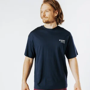 T-SHIRT OVERSIZE ICONIC MIXTE bleu marine