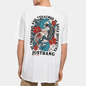 JUST HANG - T-shirt Oversized Homme "Koi Carp"