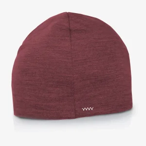 Beanie 100% Mérinos Double Réversible - Terra Rosa et Noir