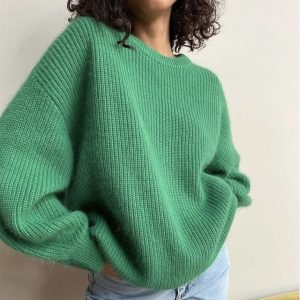Pull en tricot pour femmes | Chaud