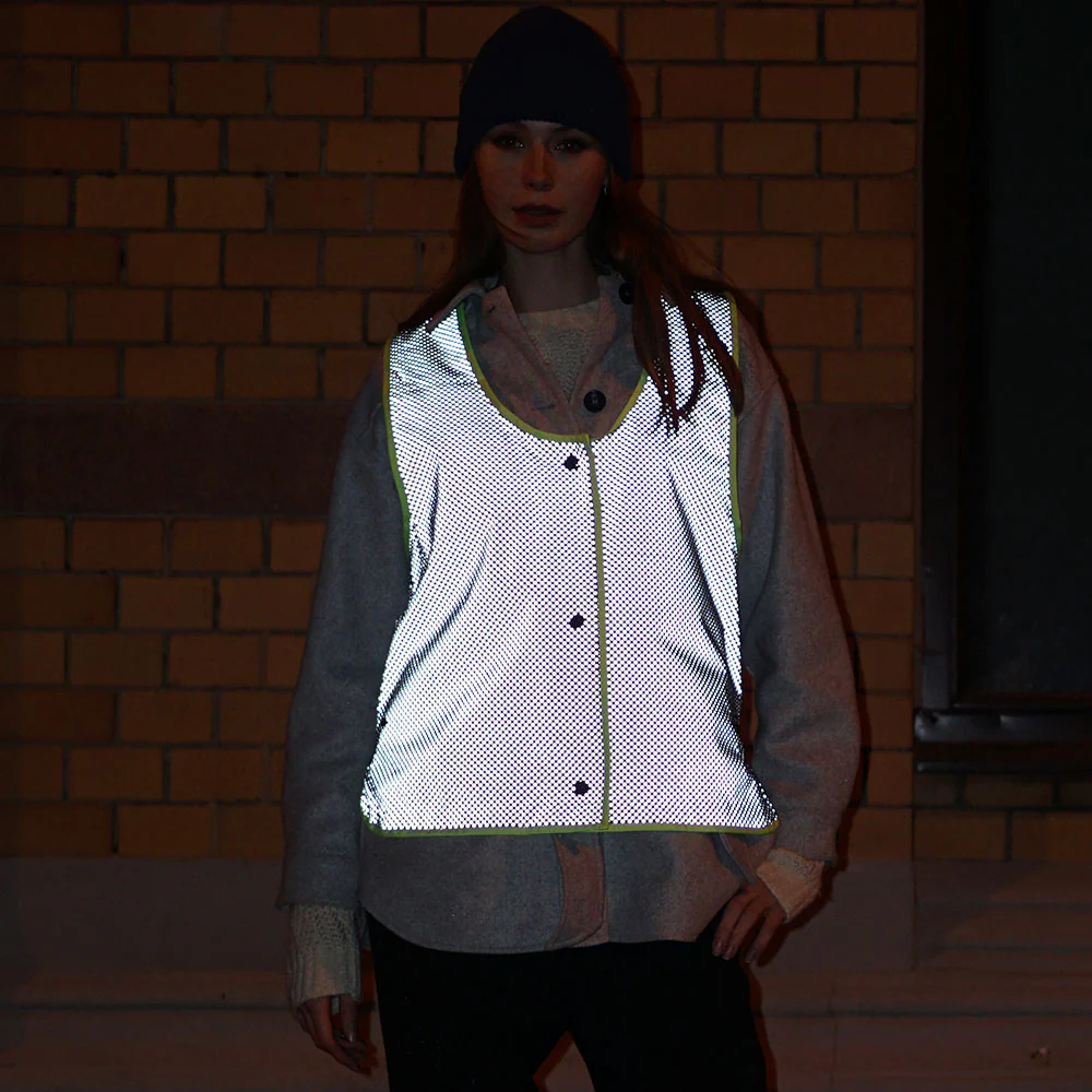 Gilet Vélo Haute-Visibilité Réfléchissant Pour Cycliste Femme - Luna – Image 7