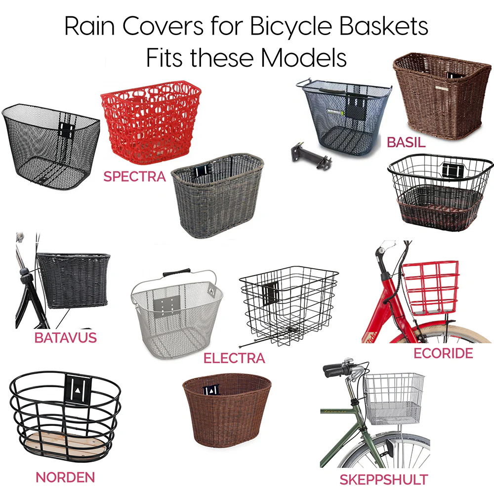 Housse Protège-Panier Avant De Vélo Réfléchissante – Image 7